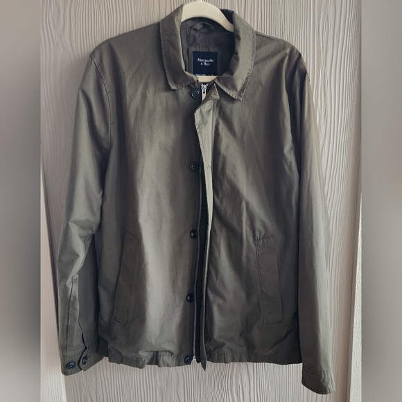 Abercrombie & Fitch Olive Green Jacket